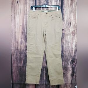 L.L Bean Women's Tan Jeans Size 8